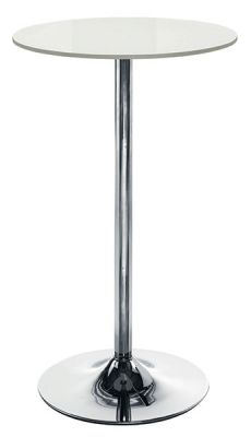 Astral Poseur Table with White Top