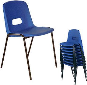 Poly canteen chairs