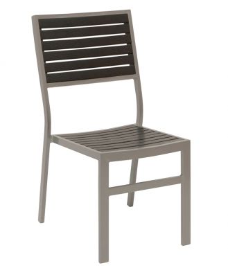 Nova Aluminium side chairs