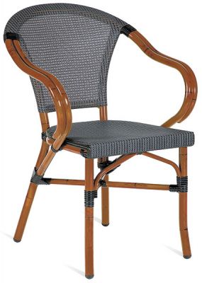 Malvo outdoor armchair Dark Grey