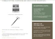 sharpening page