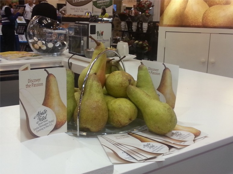 First European pears hit US retail shelves