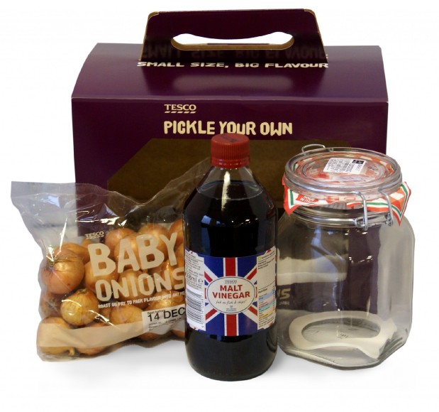 Tesco rolls out G's Pickle Your Own kit