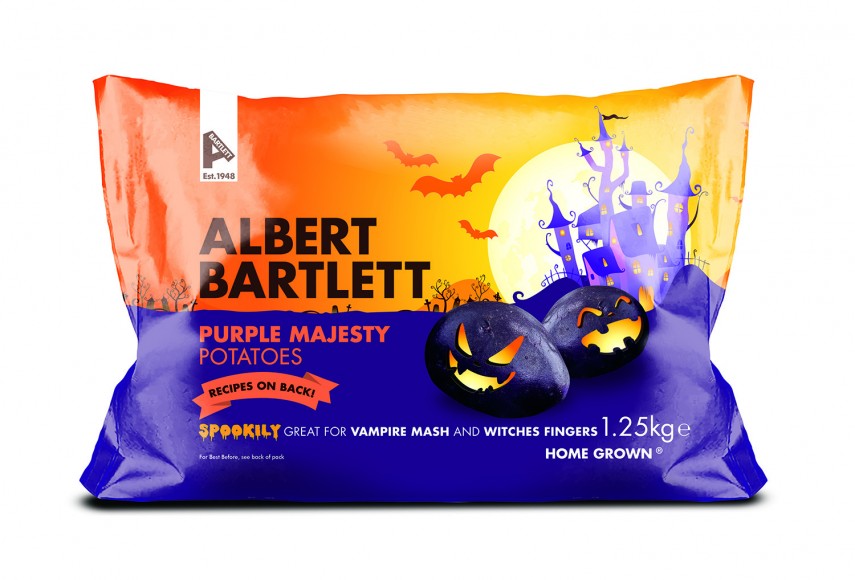 Albert Bartlett to launch Halloween packaging