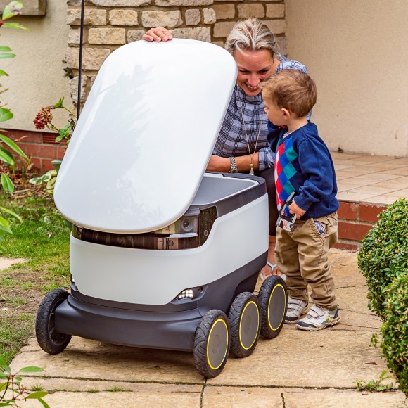 Tesco added to robot buggy delivery service