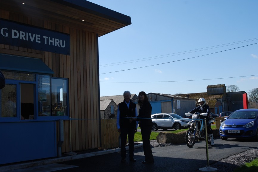 UK's first onfarm drivethru opened