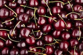 J.O. Sims receives Patagonian cherries