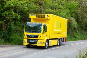 First electric reefer truck hits road in Spain