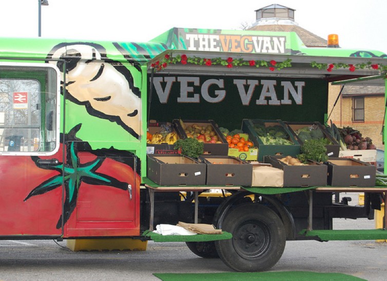 fruit and veg van for sale
