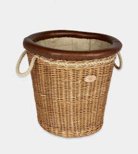 Round Balloon Log Basket